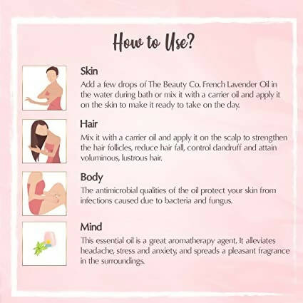 The Beauty Co. French Lavender Essential Oil  Grab2Buy The Beauty Co. Grab2Buy