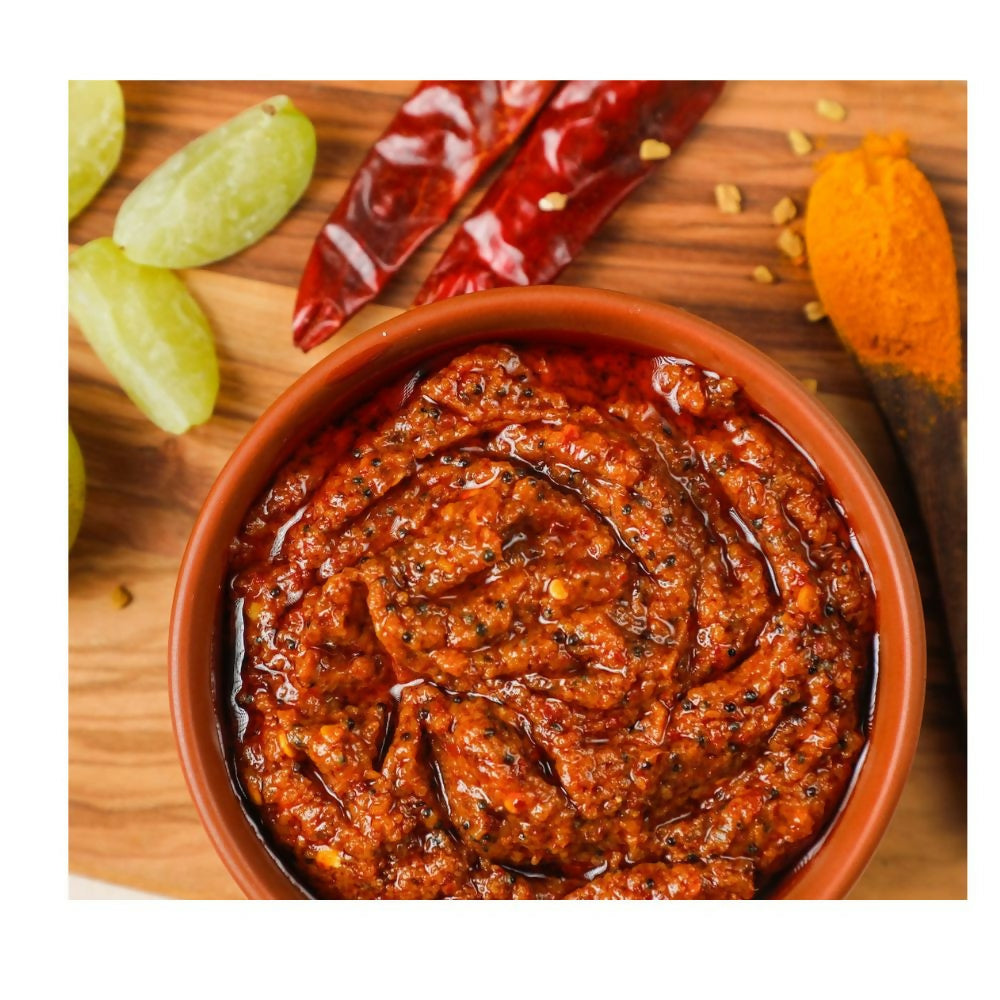 Jandhyala Foods Usiri Pachchadi (Pickle) - Grab2buy