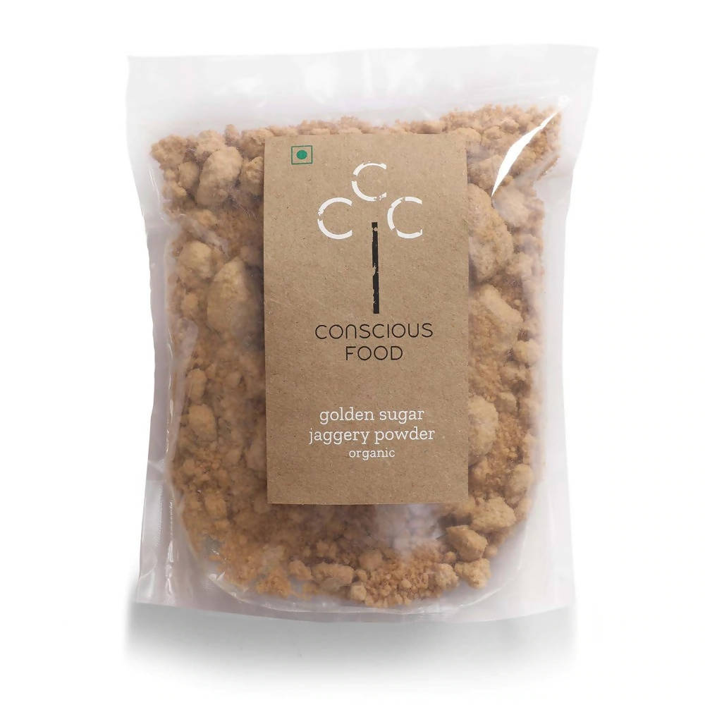 Conscious Food Organic Golden Sugar (Jaggery Powder) 