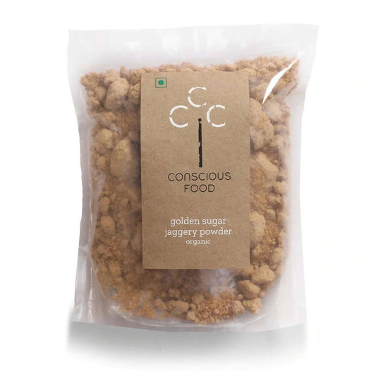 Conscious Food Organic Golden Sugar (Jaggery Powder) 