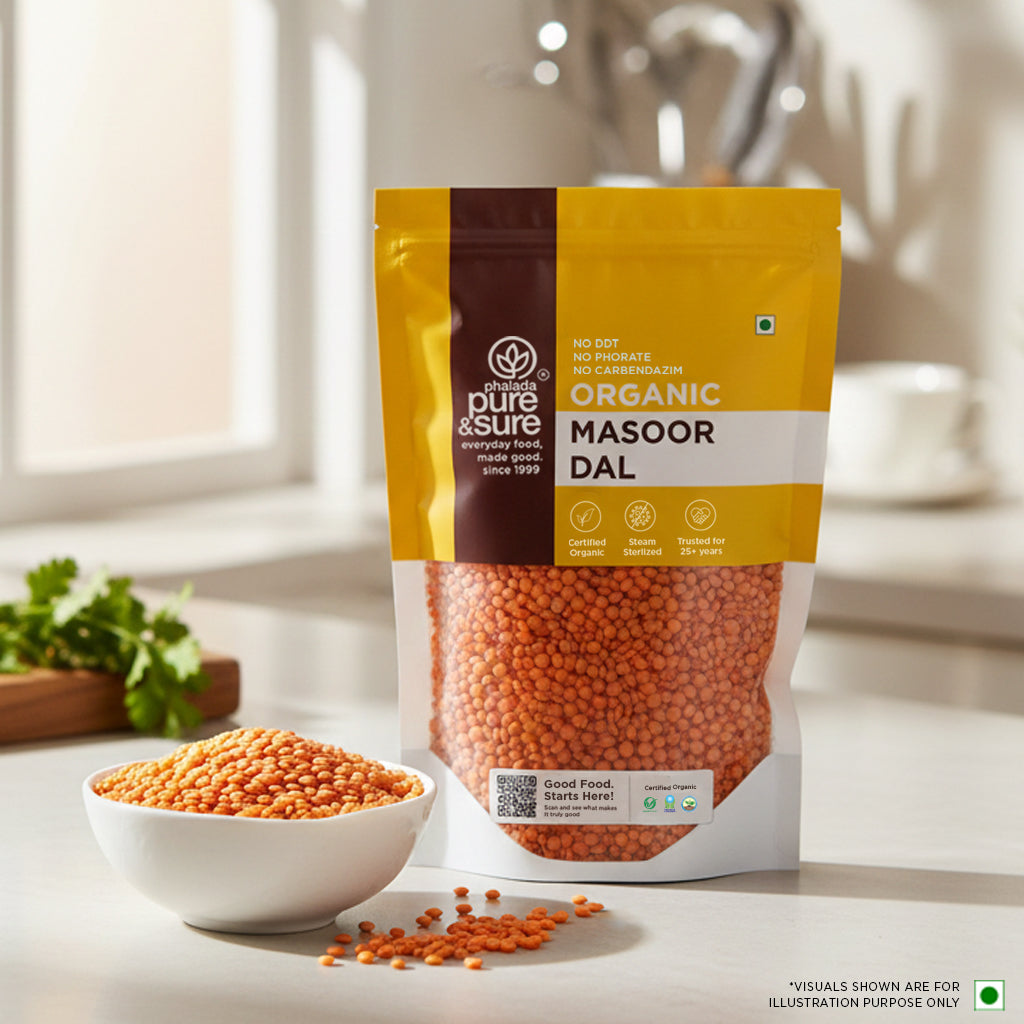 Pure & Sure Organic Masoor Dal