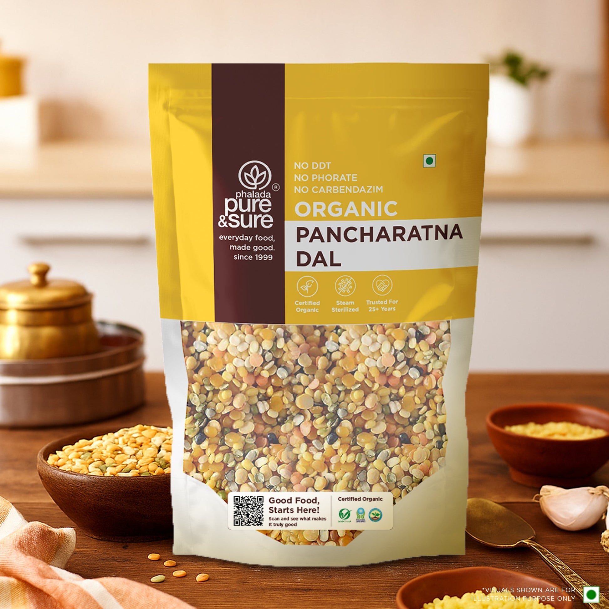 Pure & Sure Organic Pancharatna Dal