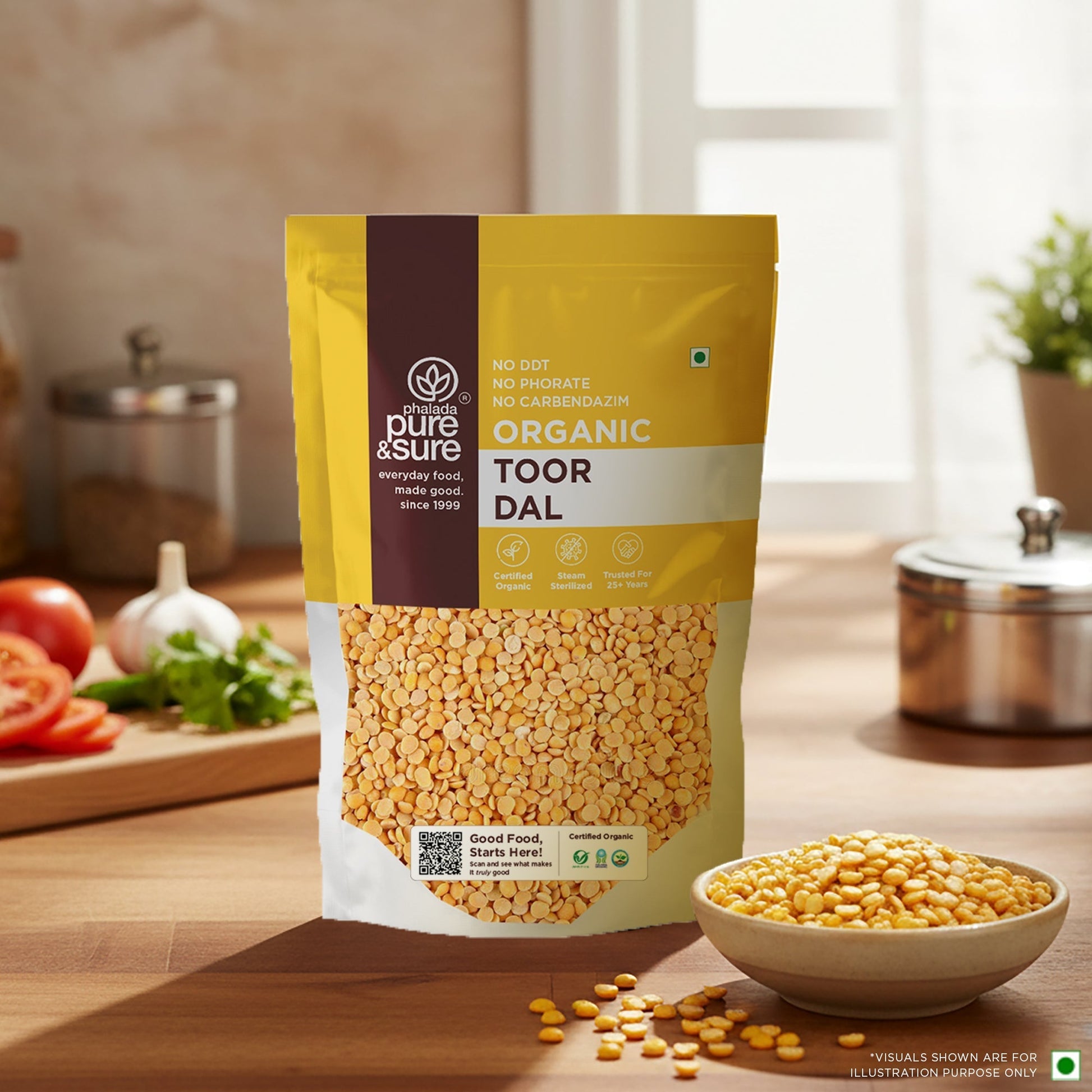 Pure & Sure Organic Toor Dal  Grab2Buy Pure & Sure Grab2Buy
