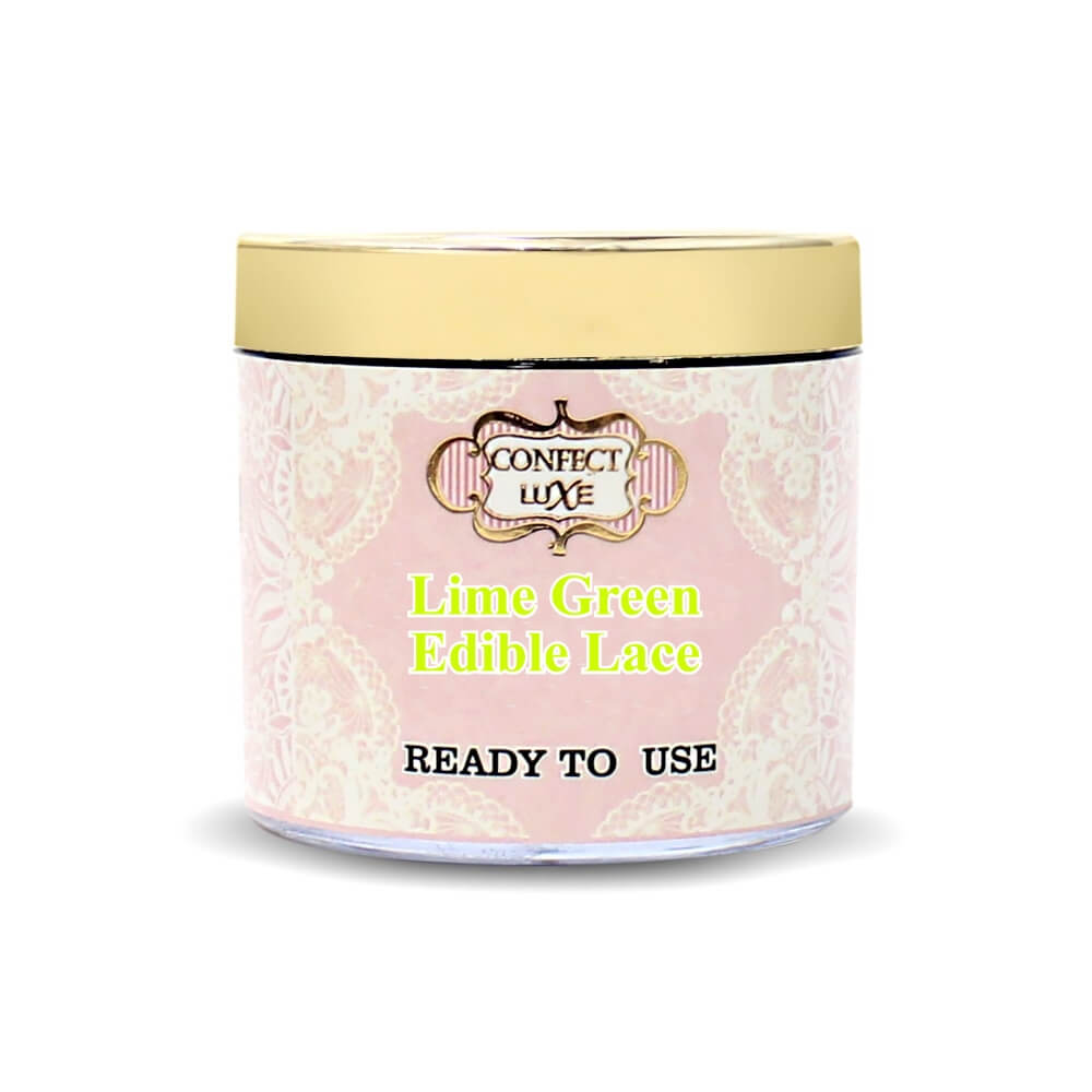 Confect Lime Green | Edible Lace