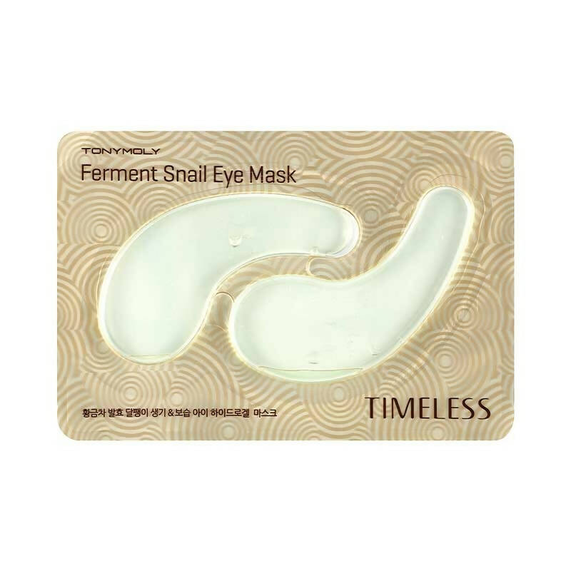Tonymoly Timeless Ferment Snail Eye Mask - Korean Skincare 