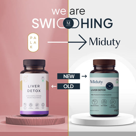 Miduty by Palak Notes Liver Detox Capsules - Grab2buy