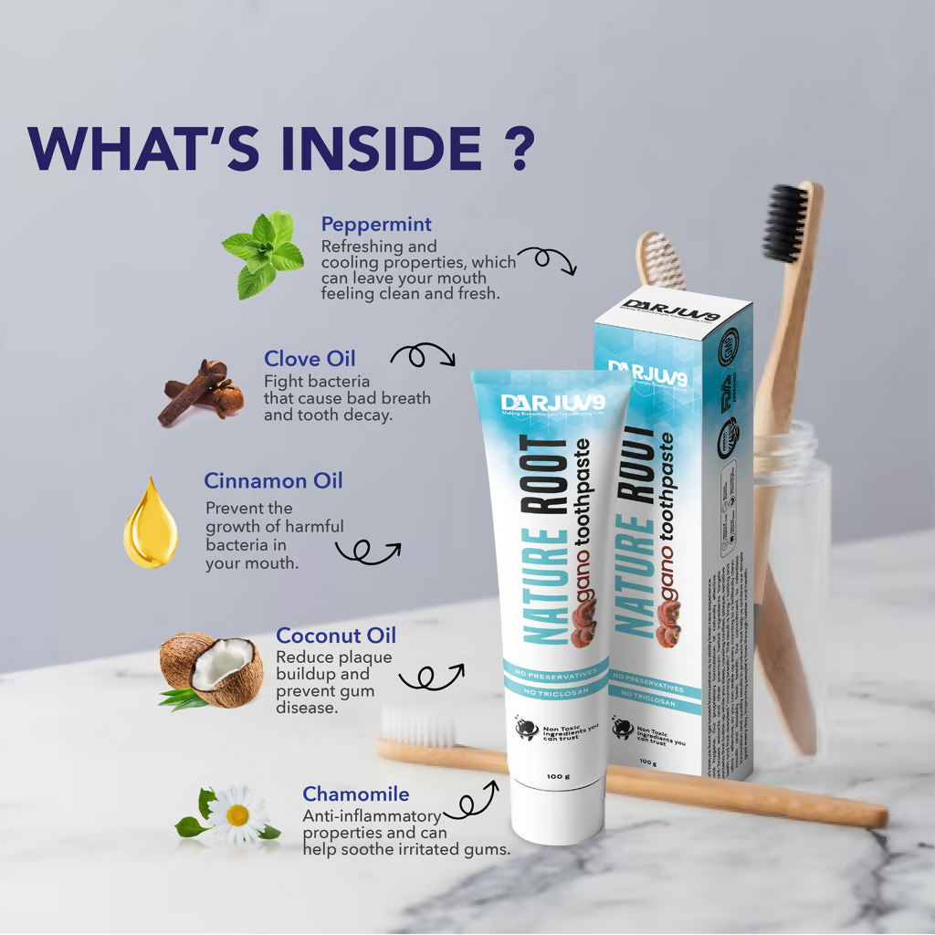 Herbs & Hills Natureroot Gano Toothpaste 