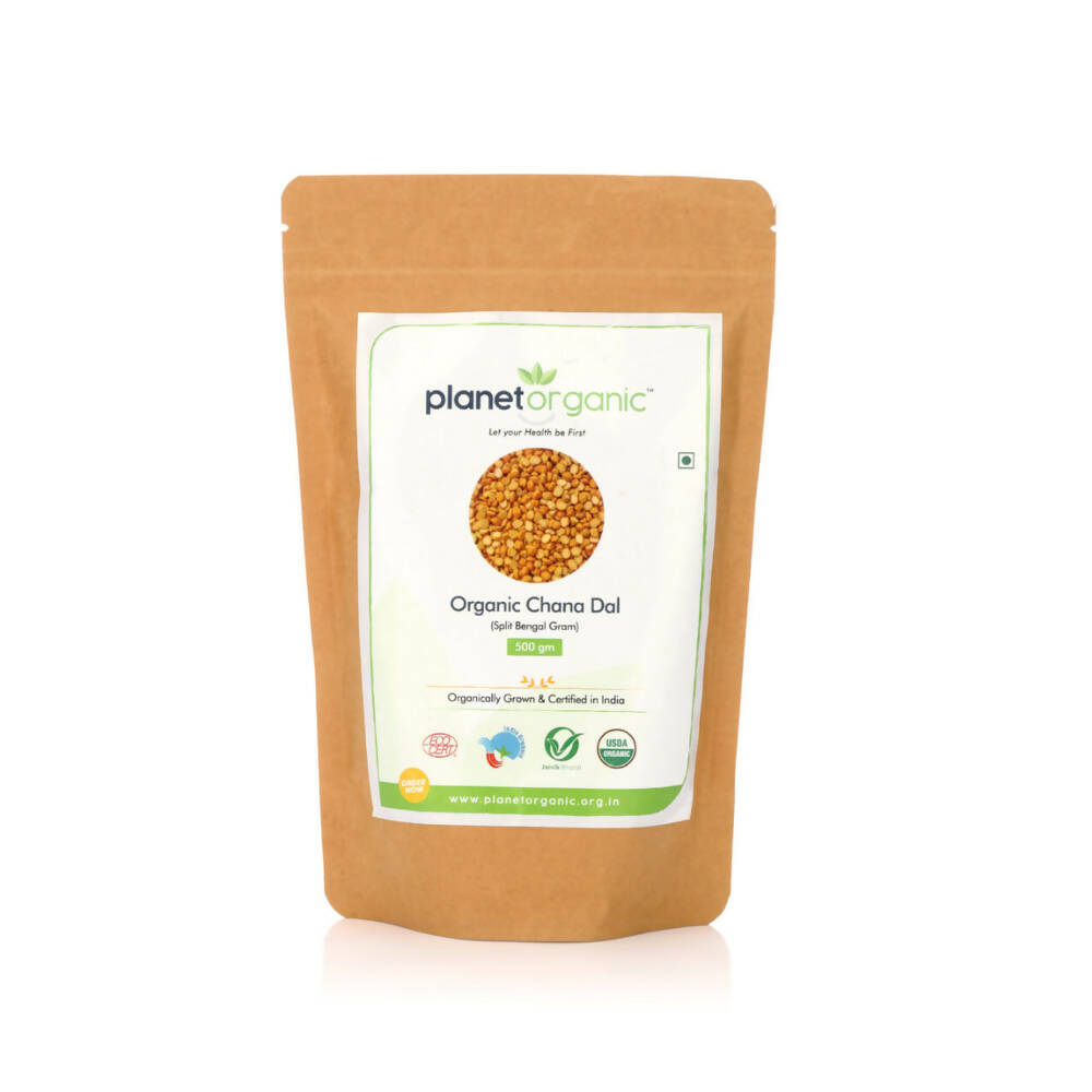 Planet Organic Chana Dal/ Split Bengal Gram - Grab2buy