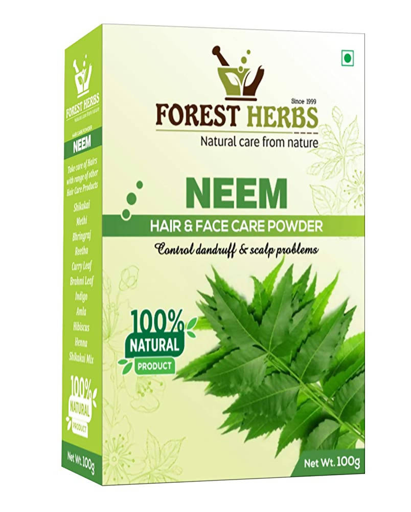 Forest Herbs Neem Hair & Face Care Powder 
