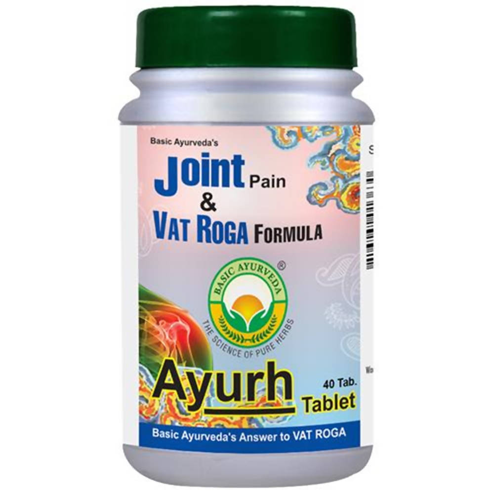 Basic Ayurveda Joint Pain & Vat Roga Formula Ayurh Tablets 