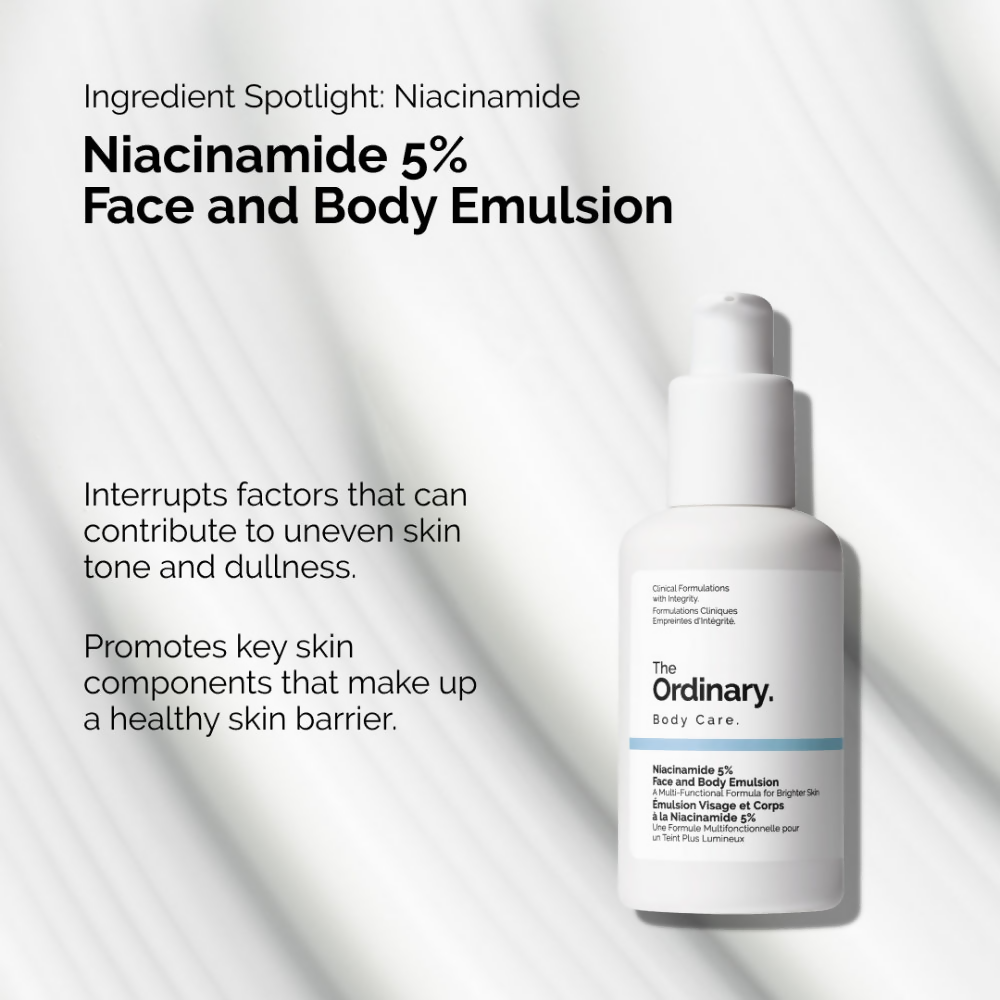 The Ordinary Niacinamide 5% Face & Body Emulsion  Grab2Buy The Ordinary Grab2Buy