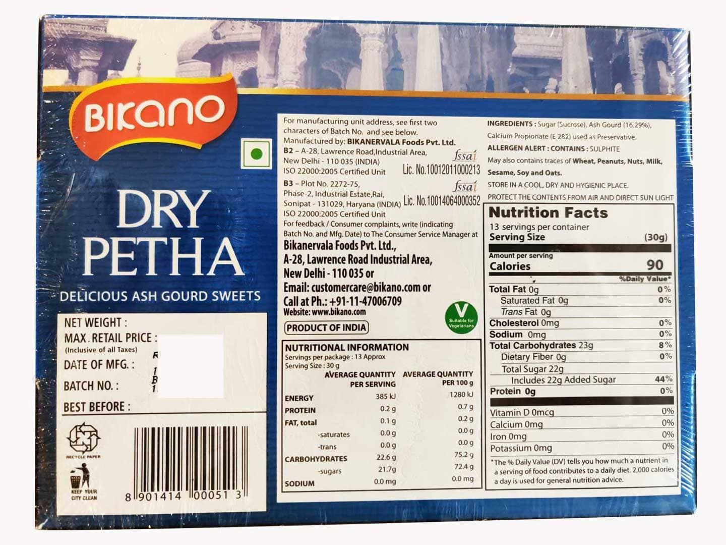 Bikano Dry Petha 