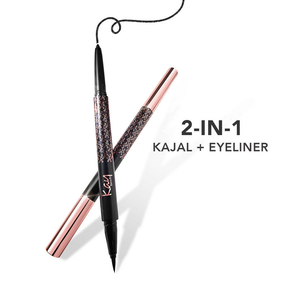 Kay Beauty Intense Black 24H Kajal Eyeliner Duo 