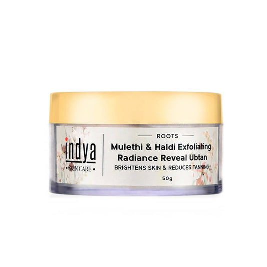 Indya Mulethi & Haldi Exfoliating Radiance Reveal Ubtan