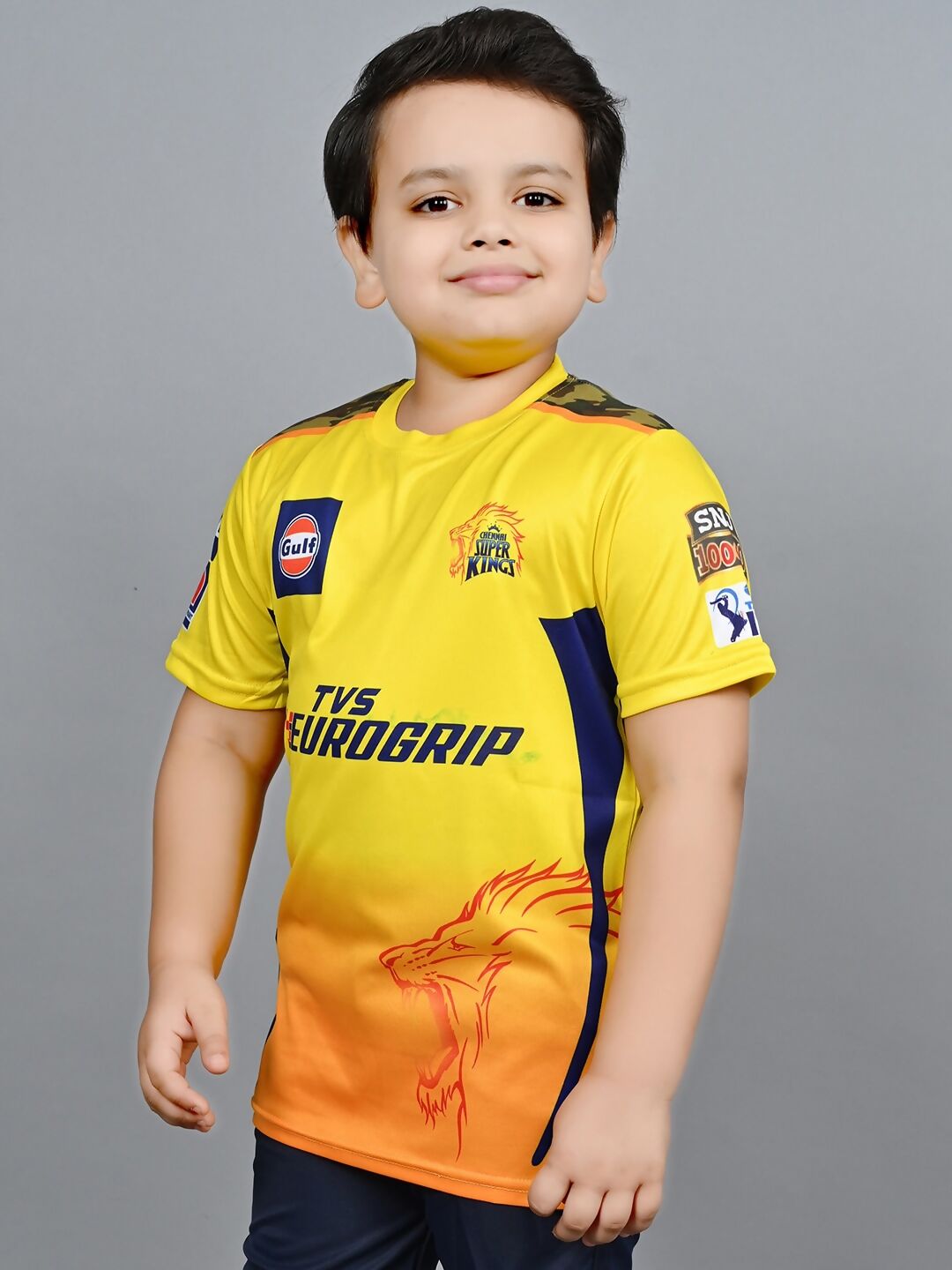 Baesd Boys Round Neck IPL Cricket Jersey T20 T-shirt 