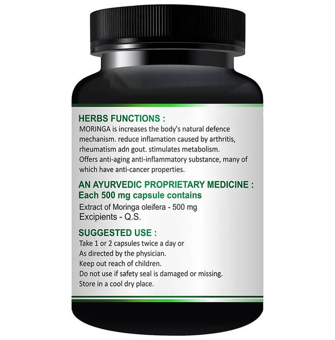 Fasczo Moringa 500mg Capsules - Grab2buy