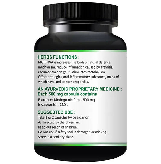 Fasczo Moringa 500mg Capsules - Grab2buy