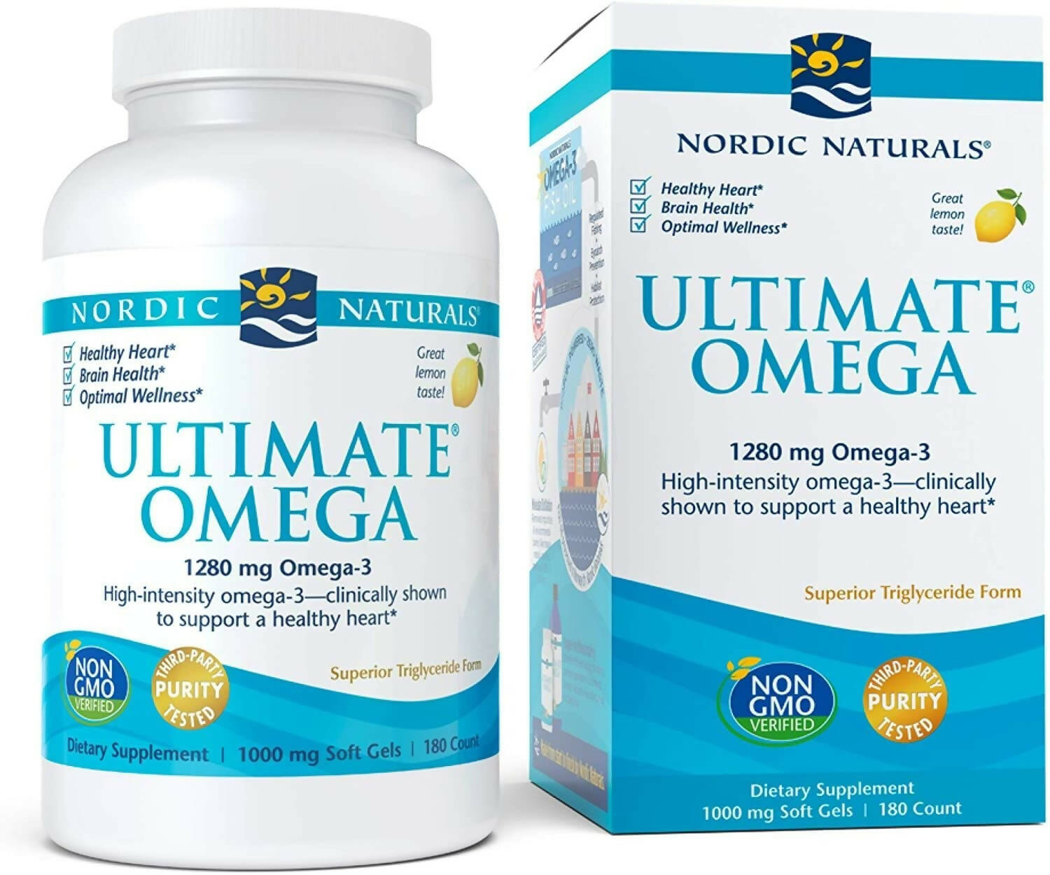 Nordic Naturals Ultimate Omega 3 Fish Oil Softgels - Grab2buy