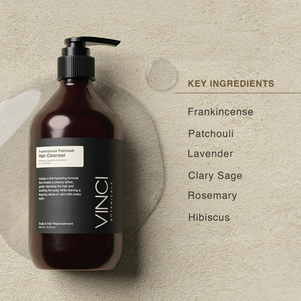 Vinci Botanicals Frankincense Patchouli Hair Cleanser  Grab2Buy Vinci Botanicals Grab2Buy