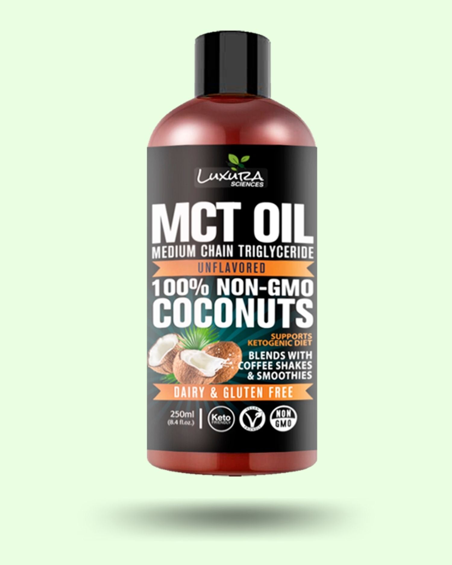 Luxura Sciences MCT Oil Organic for Weight and Energy Management - Grab2buy