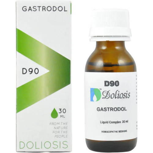Doliosis Homeopathy D90 Gastrodol Drops – Homeopathic Gastric & Stomach Wellness Remedy 