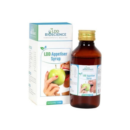 LDD Bioscience Homeopathy Appetiser Syrup – Homeopathic Appetite & Digestive Wellness Tonic 
