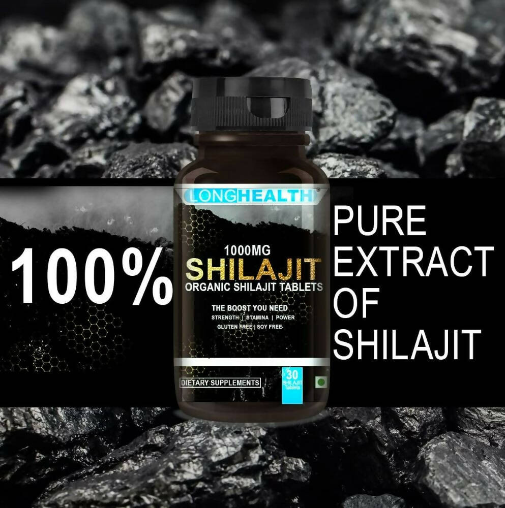 LongHealth Pure Himalayan Organic Sj Tablets 