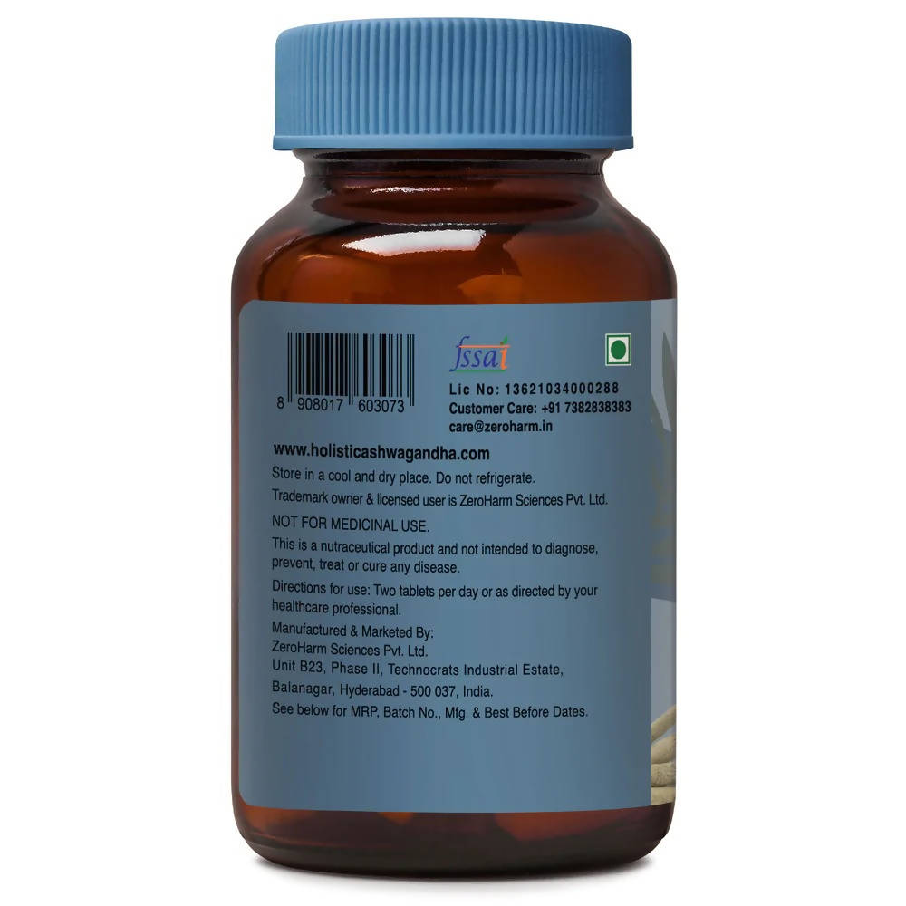 Zeroharm Holistic Ashwagandha Tablets 