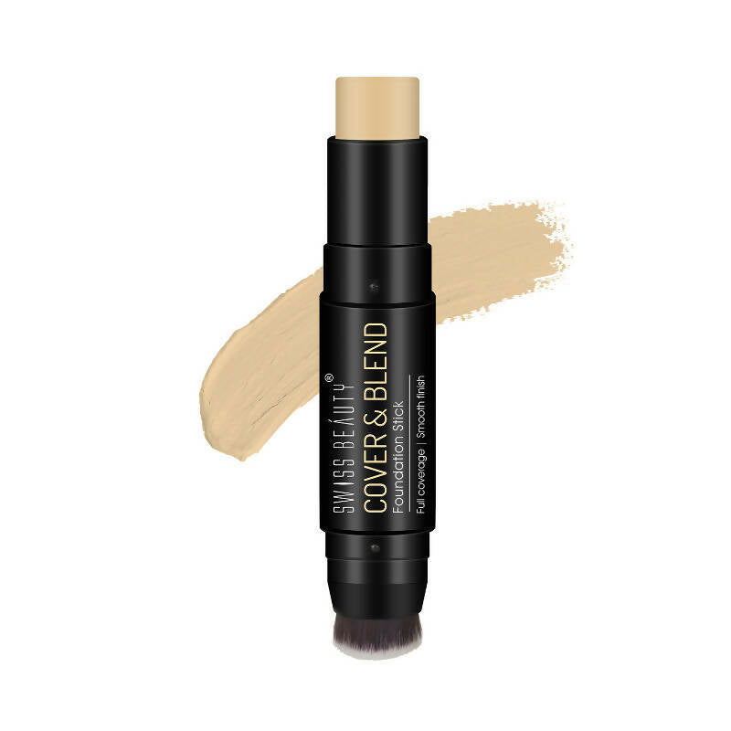 Swiss Beauty Cover & Blend Stick Foundation - 02 Fair Buff 