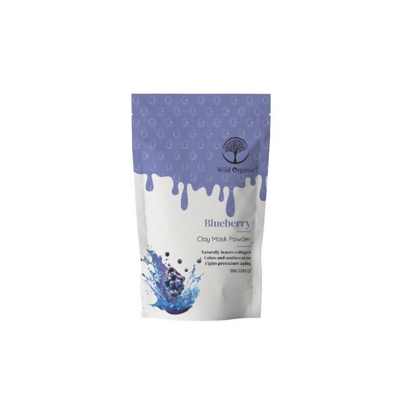 Wild Organic Blueberry Clay Mask Powder  Grab2Buy Wild Organic Grab2Buy