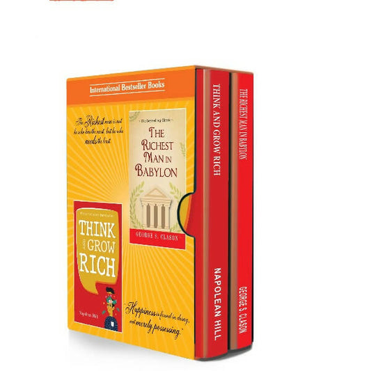The Secrets of Success, Personality Growth & Wealth Books Set of 2 - The Richest Man In Babylon, Think And Grow Rich  Grab2Buy Sheth Books Grab2Buy