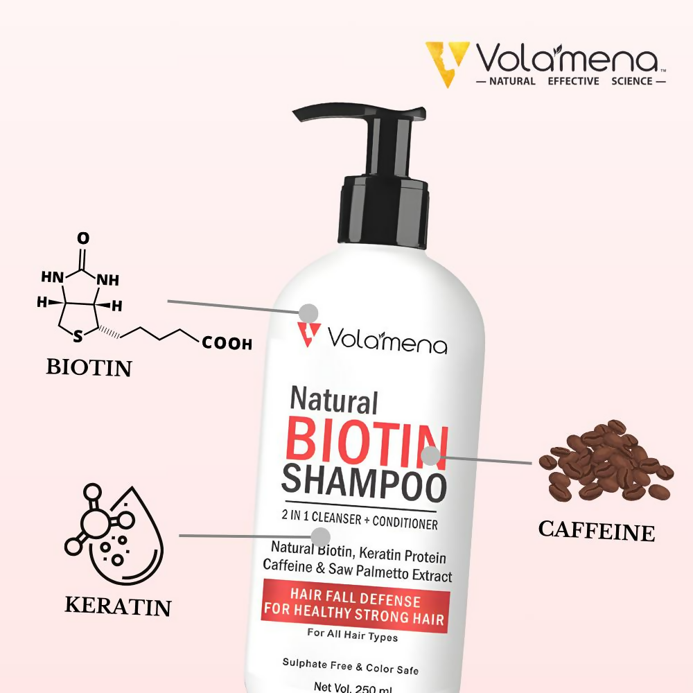 Volamena Natural Biotin 2 In 1 Shampoo  Grab2Buy Volamena Grab2Buy