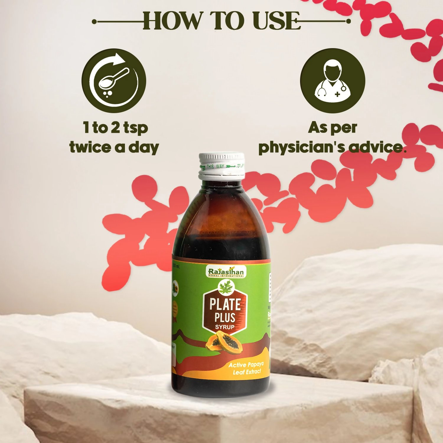 Rajasthan Herbals Plate Plus Syrup 