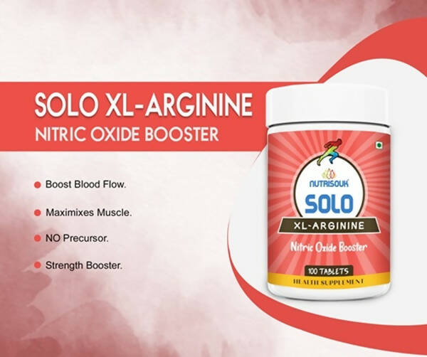Nutrisouk Solo XL-Arginine Tablets 