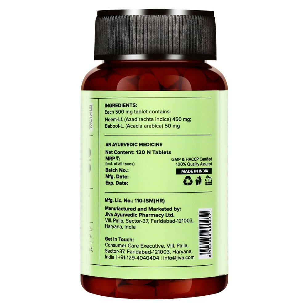 Jiva Ayurveda Neem Tablets 
