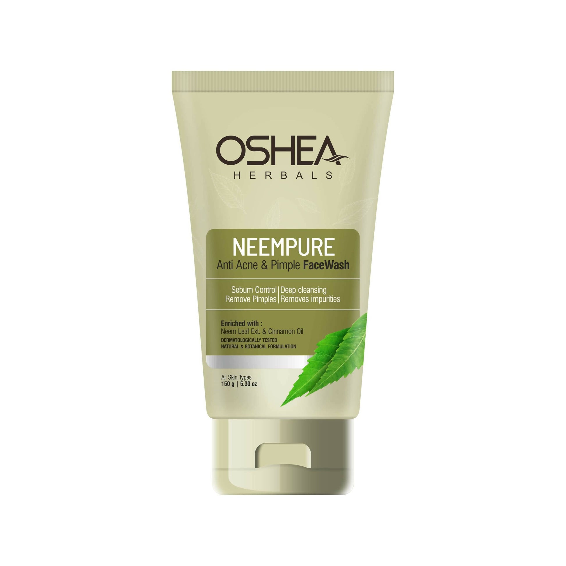 Oshea Herbals Neempure Anti Acne & Pimple Face Wash - Grab2buy