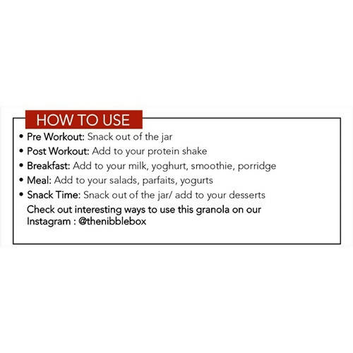 Thenibblebox Cranberry Queue Granola 