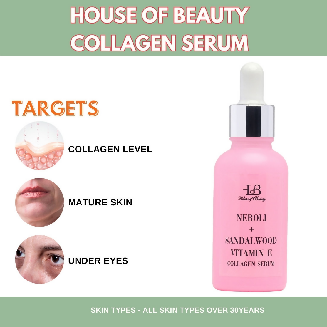 House of Beauty Collagen Serum With Vitamin E 