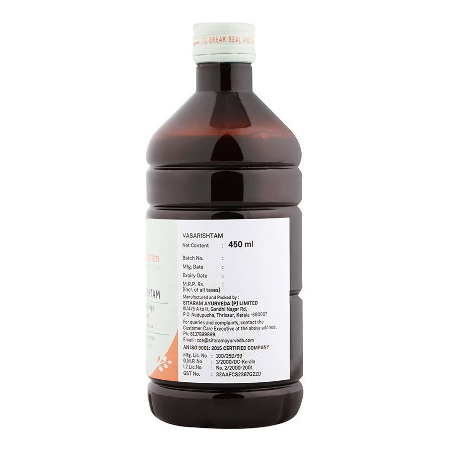 Sitaram Ayurveda Vasarishtam Syrup 