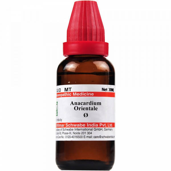 Dr. Willmar Schwabe India Anacardium Orientale Mother Tincture Q 