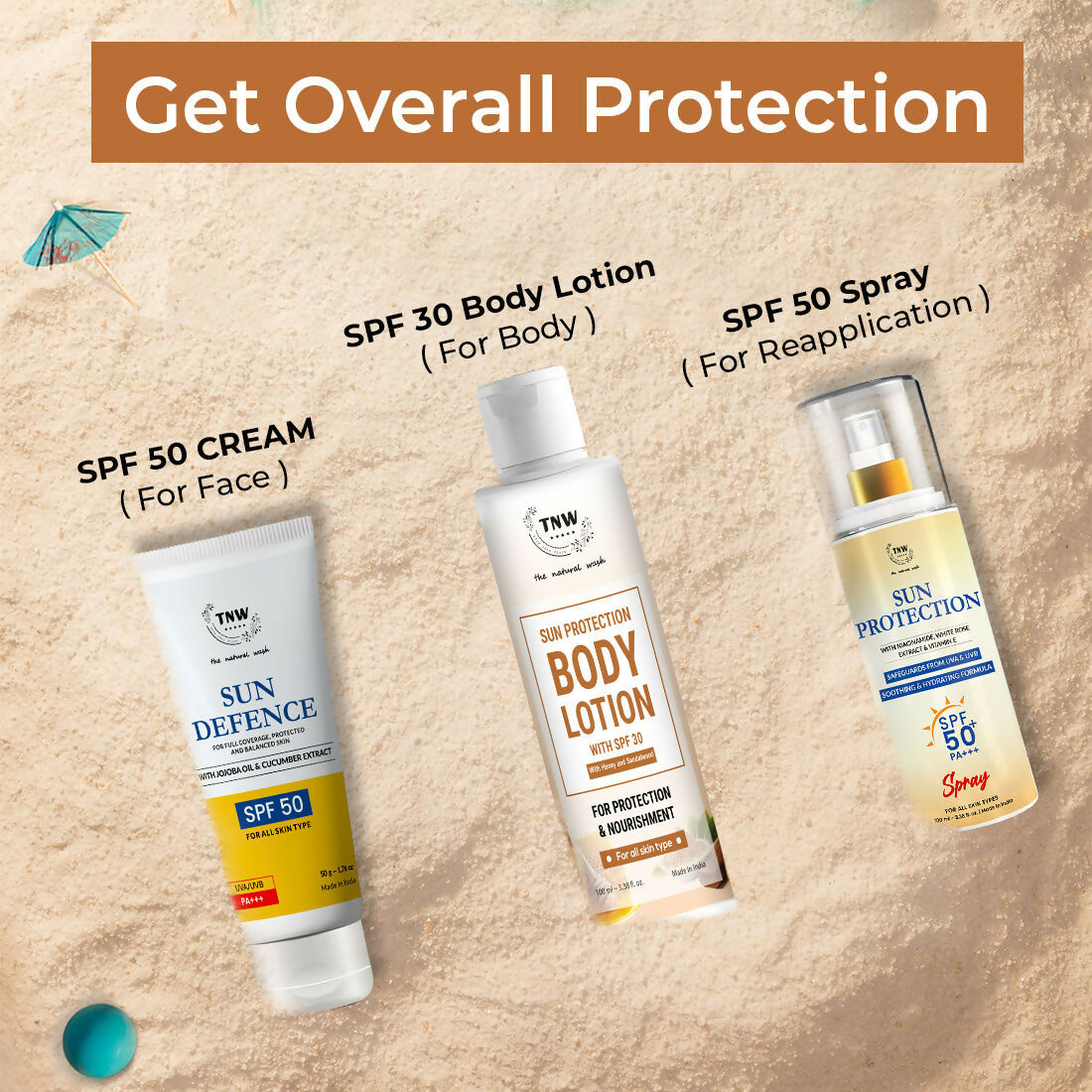 The Natural Wash Sun Protection Body Lotion  Grab2Buy The Natural Wash Grab2Buy
