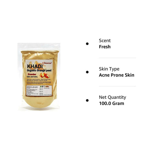 Khadi Omorose Orange Peel Powder - Grab2buy