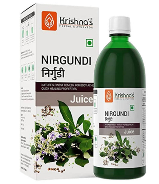 Krishna's Herbal & Ayurveda Nirgundi Juice - Grab2buy