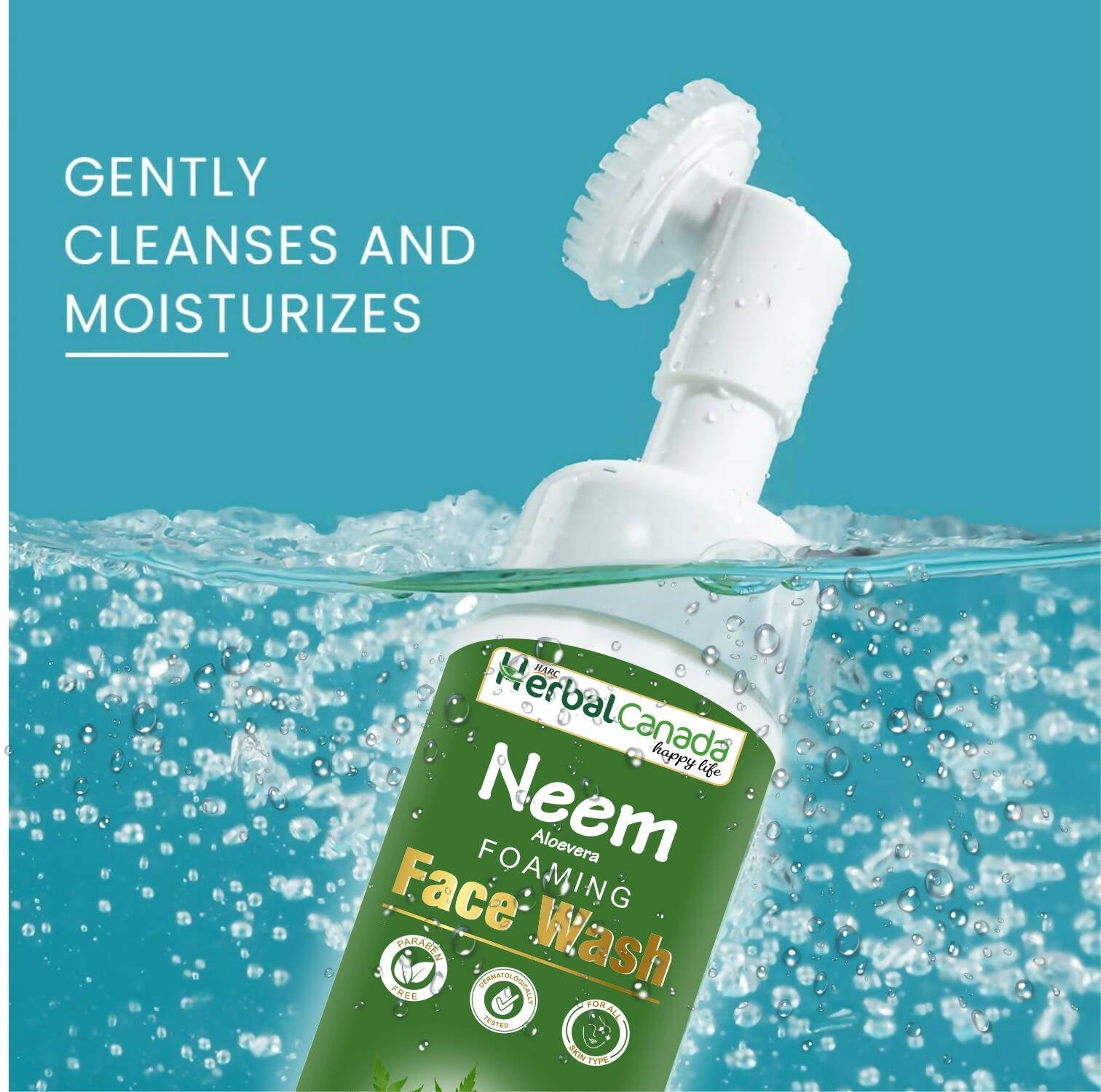 Herbal Canada Neem Foaming Face Wash 