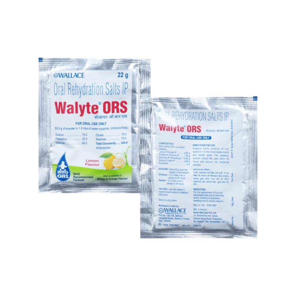 Walyte ORS For Instant Hydration & Electrolyte Balance  Grab2Buy Generic Grab2Buy