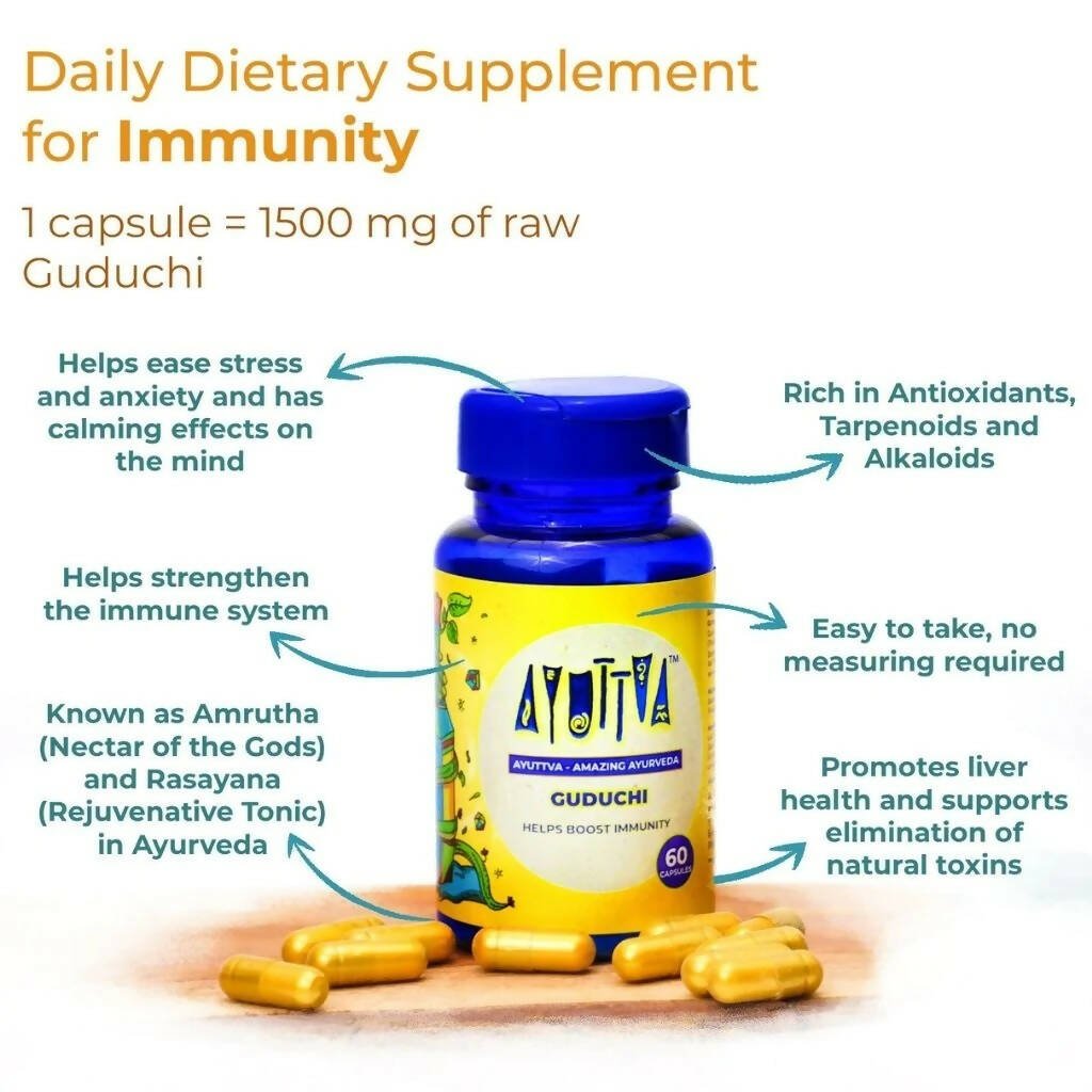 Ayuttva Guduchi Capsules - Grab2buy