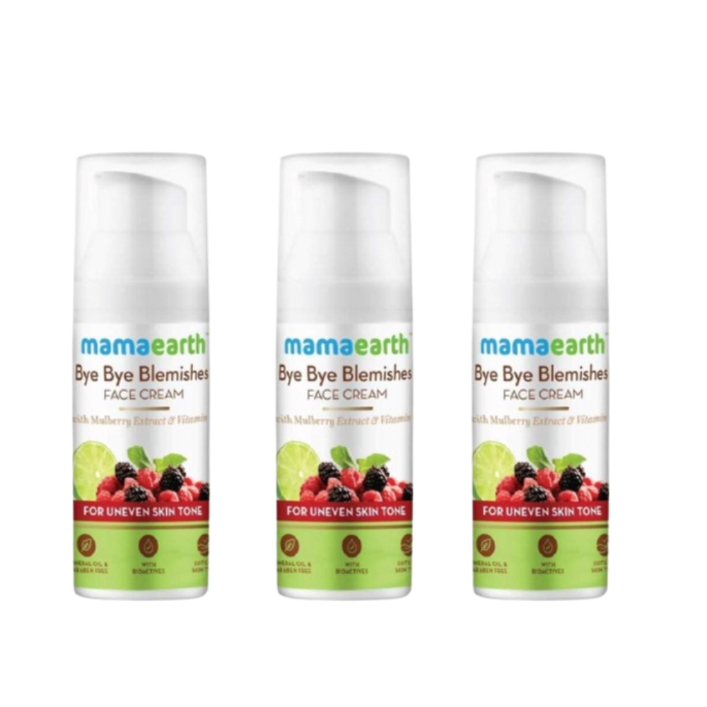 Mamaearth Bye Bye Blemishes Face Cream For Uneven Skin Tone