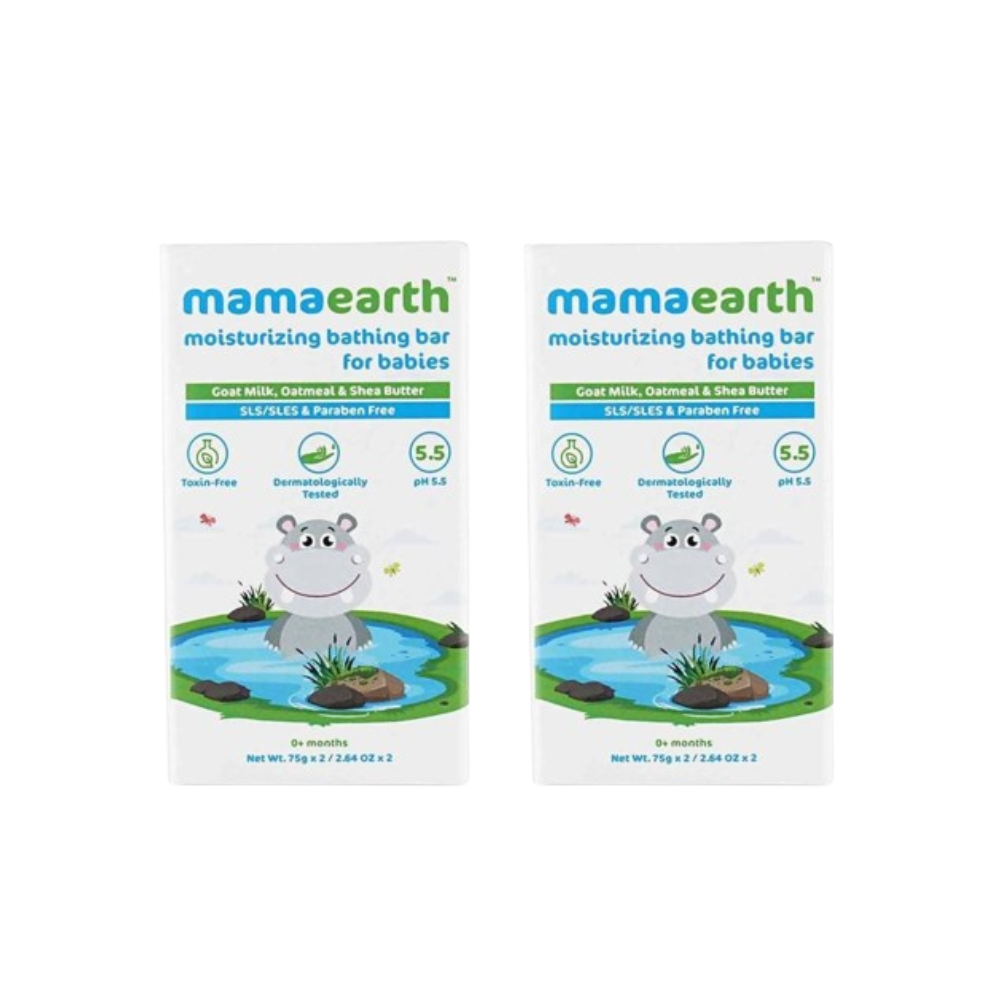 Mamaearth Moisturizing Bathing Bar Soap For Babies 