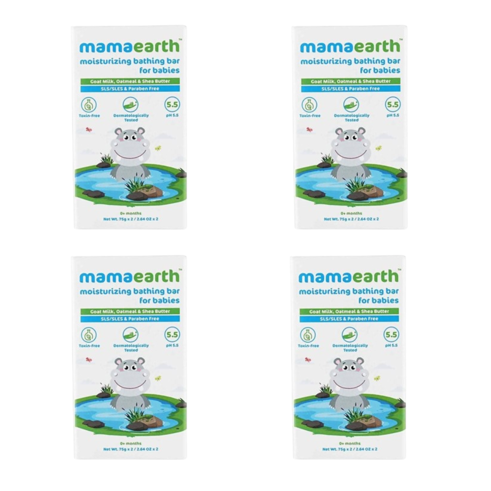 Mamaearth Moisturizing Bathing Bar Soap For Babies 