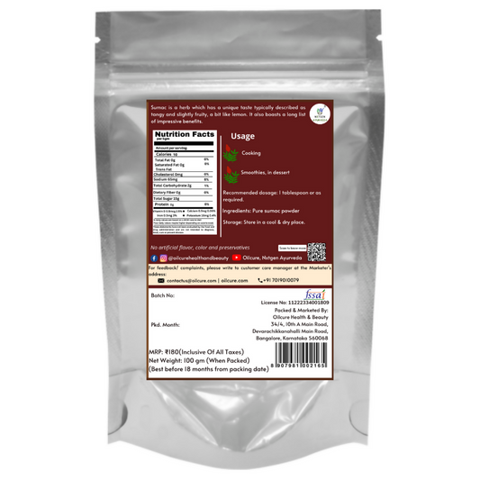 Nxtgen Ayurveda Sumac Powder - Grab2buy